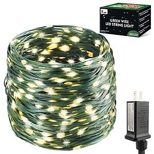 [Prime] 164' Tcamp 500-LED Christmas String Lights w/ 8 Modes & Timer $11.99 + Free Shipping