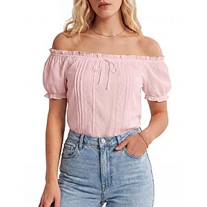 Amazon – Scarlet Darkness Women’s Renaissance Peasant Top - $13.79 w/ Code