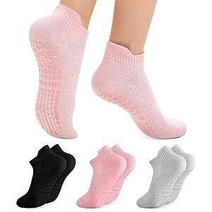 Amazon – Walifrey Women’s Non-Slip Pilates Yoga Socks - $3.89-$4.54 w/ Code