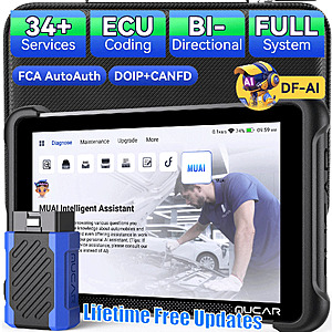 MUCAR 892BT Bidirectional OBD2 Scanner Car System AI Diagnostic Scan Tool $415.65