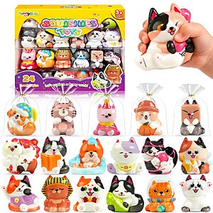24-Count FUNNYB&G Cat Squishy Sensory Toy $13.79 + Free Shipping w/ Prime or on $35+