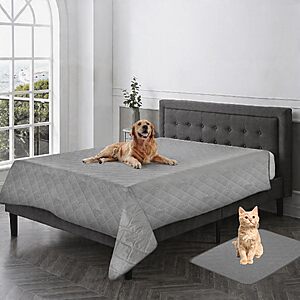100% Waterproof Dog Blanket, 2-Pack Pet Sofa Cover & Small Mat - $27.99 - $34.99 AC