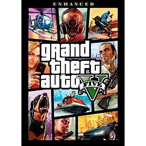 Grand Theft Auto V Enhanced PC - Rockstar Games Launcher Key