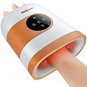 SHINE WELL Hand Massager with Heat and Compression, Cordless Electric Hand Massager $29.99