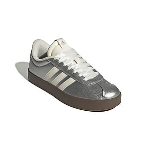 adidas VL Court 3.0 Women's Shoes (Metallic Silver/White) $20.62 at Kohl's w/ Free Store Pickup