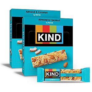 KIND Healthy Snacks Bars, Almond & Coconut, Gluten Free, Low Sodium Snacks, 4g Protein, 24 Count $11.8