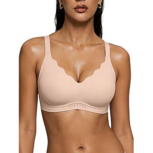 As Fairy Wireless Jelly Push Up Scalloped T-Shirt Bra - $8.99 After coupon