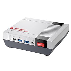 ACEMAGIC Retro X5 Mini PC: Ryzen AI 9 365, 32GB LPDDR5X, 1TB SSD, Radeon 880M, Retro Design, Quad Display, USB4 $935.99