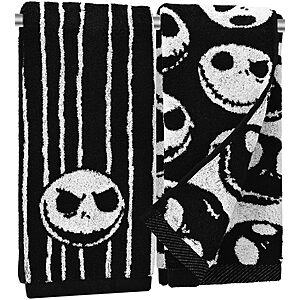 Amazon – 2-Pack Halloween Skull Cotton Hand Towels - $7.49-$9.99 w/ Code