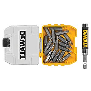 DEWALT 18 pc. Compact Magnetic Drive Guide Set, Yellow (DWAF2058CS) $9.98