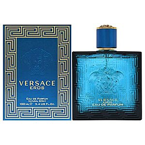 $59.51* | 3.4-Oz Versace Eros for Men Eau de Parfum Spray at Amazon