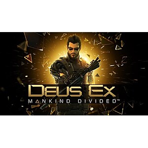 Deus Ex: Mankind Divided (PC Digital Download) - $2.99