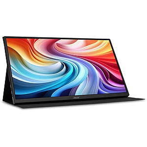 Acer PM161QT 15.6" Portable Touchscreen Monitor - Refurbished - $68.20 $68.17
