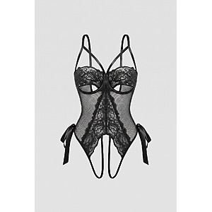 Avidlove Women's Underwire Lingerie Bodysuit w/ Lace-Up Back (Various) $6 + Free Shipping w/ Prime or on $35+