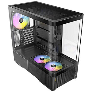 Antec C6 Curve ARGB ATX Mid-Tower Case w/ Panoramic Tempered Glass & 3 PWM ARGB Fans (Black) $84 + Free Shipping