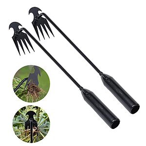 2-Pack 16" Young4us 4-Claw Manganese Steel Weed Puller $4.49 + Free Shipping w/ Prime or on $35+