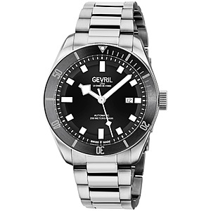 Gevril Yorkville 48600 43mm Sellita SW200 Swiss Automatic Men's Watch (Black Dial) $499 + $9.82 Shipping