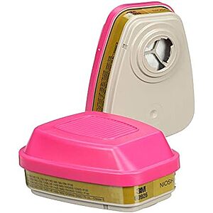 [SnS] $23.36 | 3M P100 Respirator Cartridge/Filter 60926, NIOSH Approved, 1 Pair at Amazon