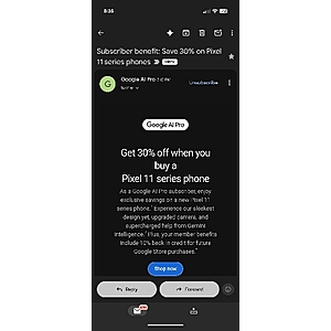 YMMV Google Pixel 11 Series 30% off for AI Pro Subscribers
