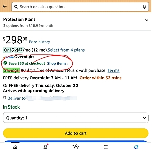 Sony WH-1000XM4C headphones for $248+ tax