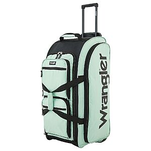 30" Wrangler Auburn Hills Softside Rolling Upright Duffel Bag $27.99 + Free Shipping on $49+