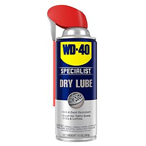10-Oz WD-40 Specialist Dry Lube Spray w/ Smart Straw $6.00 + Free Shipping w/ Prime or on $35+