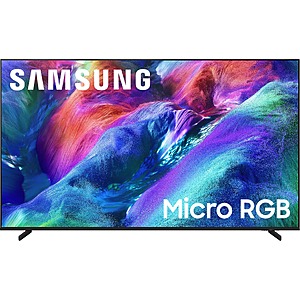 Samsung 85" Class R85H Series Micro RGB 4K UHD SamsungVisionAI Smart Tizen TV (2026) $2599.99