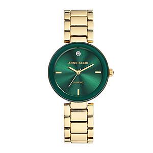 Anne Klein Women's Genuine Diamond Dial Bracelet Watch $36