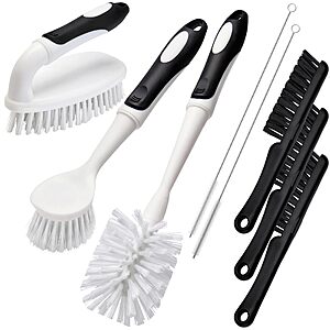 8 Pack Cleaning Brush Set $4.49 @Amazon