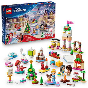 290-Pc LEGO Disney Princess Advent Calendar 2026 Building Set (43298) $30 + Free Shipping w/ Walmart+ or on $35+