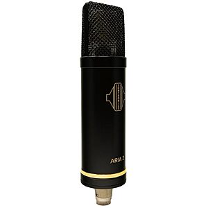 Sontronics STARIA2S Aria 2 Valve Condenser Microphone Black | 34mm gold-sputtered capsule; Low self-noise circuitry $1097.66