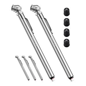 [Prime] 2-Pck AstroAI 10-75 PSI Stainless Steel Pencil Tire Pressure Gauge (No Case) $2.00 + Free Shipping