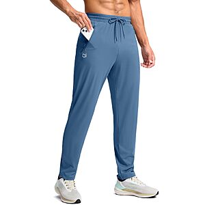 G Gradual Men's 30"/32"/34"/36" Inseam Tall Sweatpants with Zipper Pockets $16.99