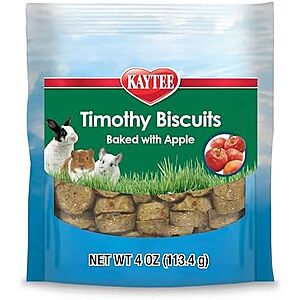 [SnS, AC] $8.34 | 4 × 4-Oz Kaytee Timothy Biscuits (Apple) ($2.08 each) at Amazon