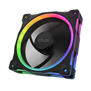 ASUS Prime MR120 ARGB Reverse Case Fan (Black)  $10.92 + Free Shipping w/ Prime or on $35+