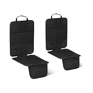 2-Pack Amazon Basics Car Seat Protector (Black) $9.59 + Free Shipping w/ Prime