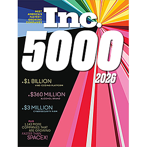Free 1-Year Subscription to Inc. Magazine