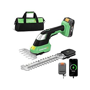 WORKPROX 20V Grass & Shrub Trimmer $39.99 + Free Shipping w/ Prime