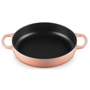 11" Le Creuset Enameled Cast Iron Signature Everyday Pan (Peche, Oyster) $139.99 + Free Shipping w/ Prime