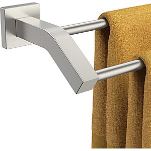 Amazon – FORIOUS 24-Inch Double Towel Bar, Brushed Nickel - $17.99 w/ Code