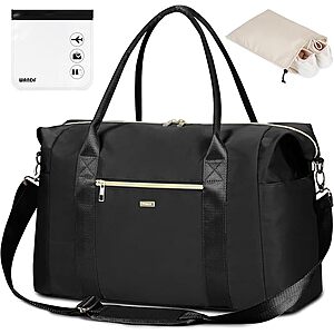 Amazon – WANDF 18 x 14 x 8-Inch Personal Item Travel Duffel Bag - $14.99 w/ Code