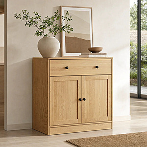 31.5" Marta Shaker wooden Accent Cabinet w/ Drawer (Wood) $126.99 + Free Shipping