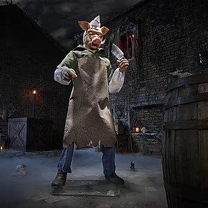 6.5' Wicked Woods Animated LED Butcher $80 + Free Shipping
