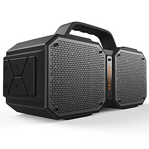 ABitmax IPX7 Waterproof Outdoor Portable Wireless Bluetooth Speaker, 90W Peak, 35H $47.99 + FS /w Prime
