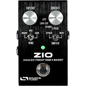 Source Audio ZIO Analog Front End Boost Effects Pedal (Black) $99 + Free Shipping