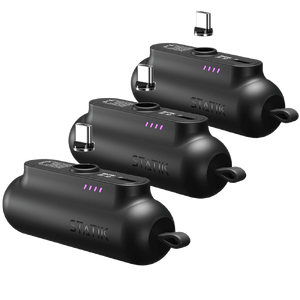 3-Pack Statik Snap-N-Charge Mini Portable Power Banks with Magnetic Tips $24.99 + Free S/H