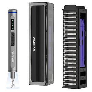 WORKPRO 42-in-1 Mini Electric Precision Screwdriver Set $19.99 + Free Shipping