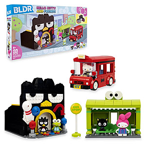 BLDR Hello Kitty & Friends Bowling Alley Building Toys Playset w/ Figures $19.04 + Free Shipping