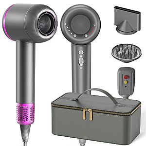 Amazon – NUTROMO 160,000 RPM Ionic Hair Dryer w/ Carry Case - $29.99