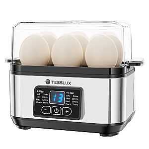 Amazon – Tesslux 6-Egg Electric Egg Cooker - $19.99 w/ Code